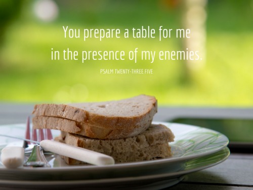 You Are Welcome at His Table - Even if You're Afraid of Food || onethingalone.com