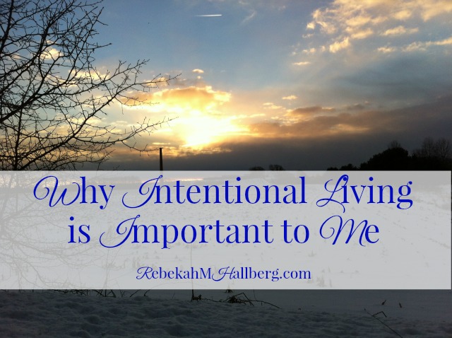 Why is intentional living so important to me? Find out what 3 plans I'm working at first in the new year. 